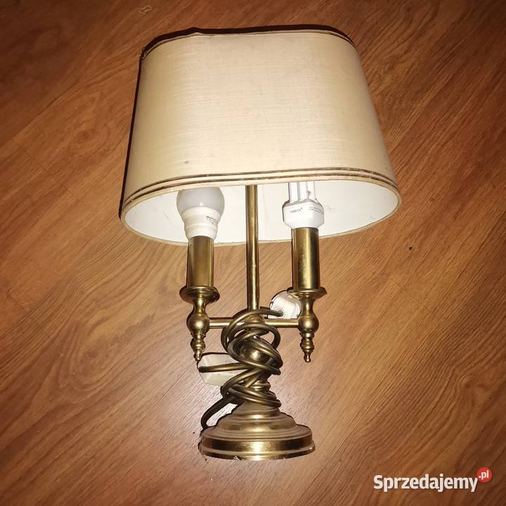 Lampy nocne stojace miedziane Lampy stołowe i nocne lubuskie Gubin