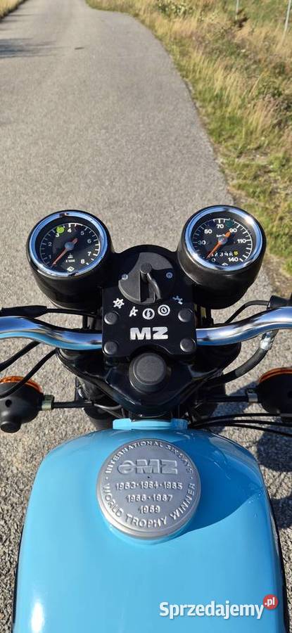 MZ ETZ 125 1603 Dozownik Export Milicyjna nie Ostrów Wielkopolski