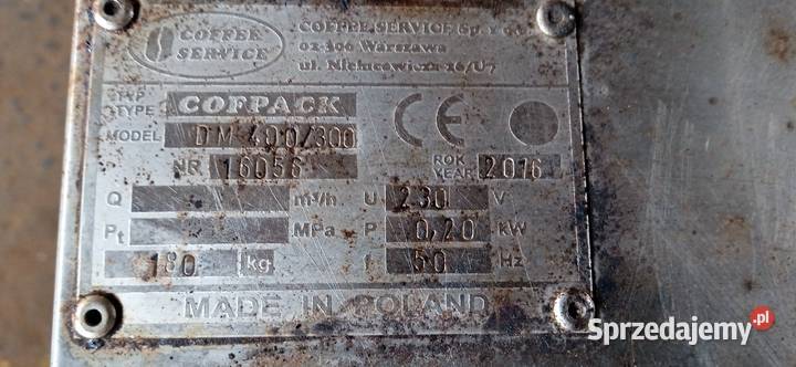Detektor wykrywacz metali Cofpack DM 400300 Łódź sprzedam