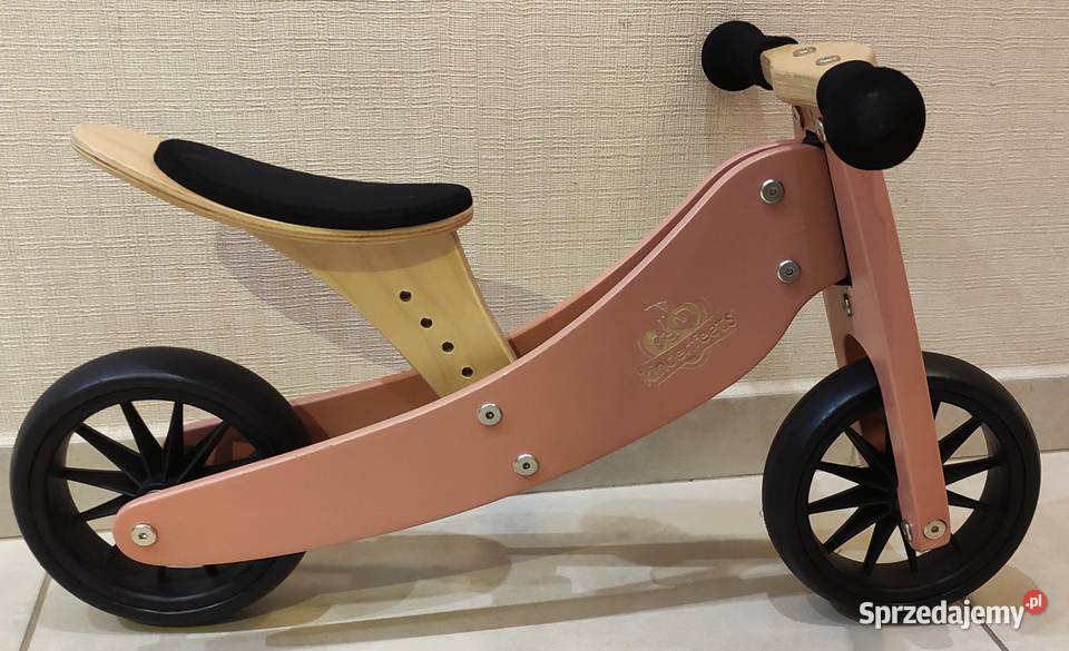 Rowerek 2 w 1 Kinderfeets Różowy Łódź