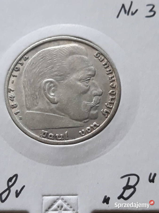 2 Marki Paul von Hindenburg 1938 rmen B 3 J Konin