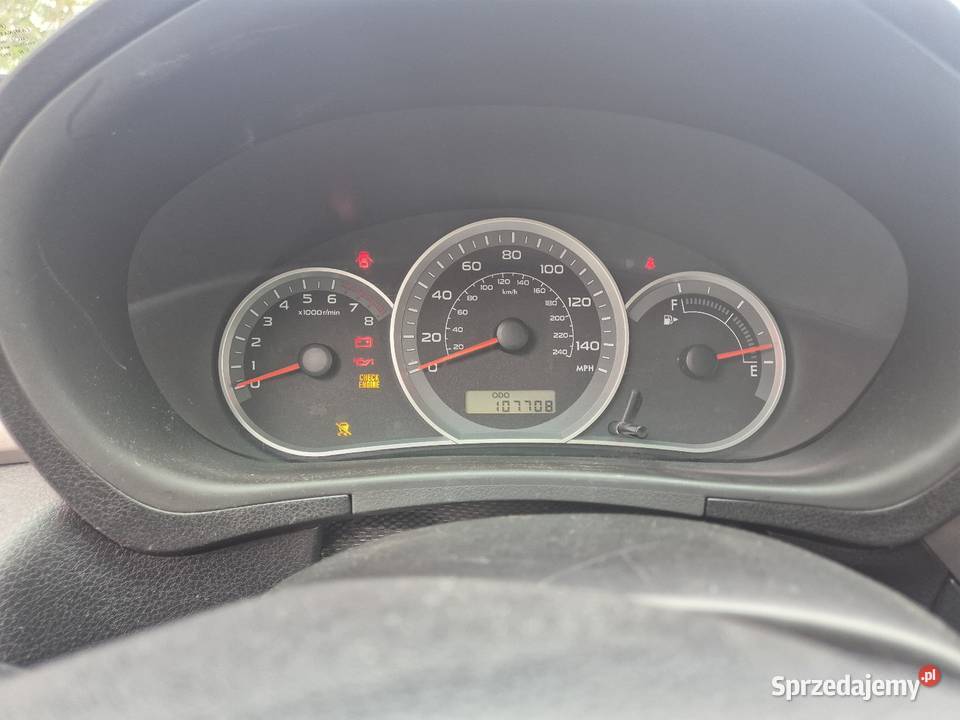 Subaru impreza 25 lpg