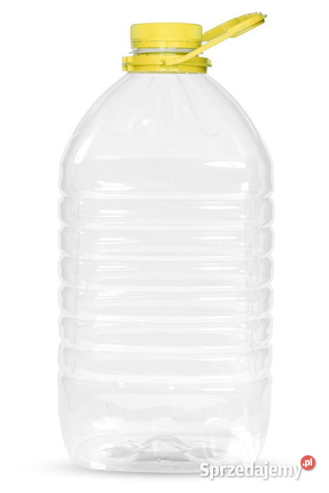 Butelka Spożywcza 5L Bańka PET nakrętka uchwyt Produkcja Pabianice