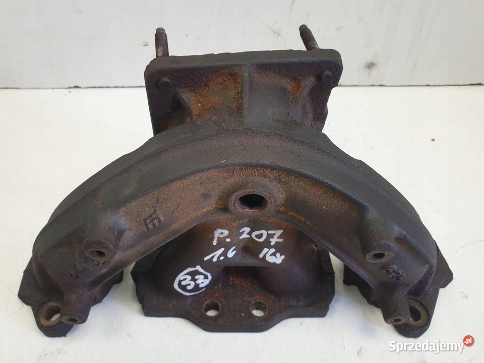 Peugeot 207 16 16V KOLEKTOR WYDECHOWY NFU 109 osobowe