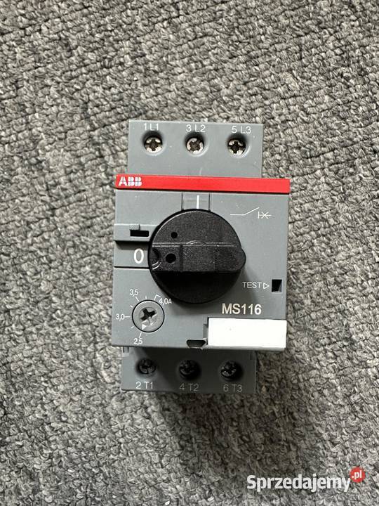 Wyłącznik silnikowy MS11640 2540A ABB Łódź