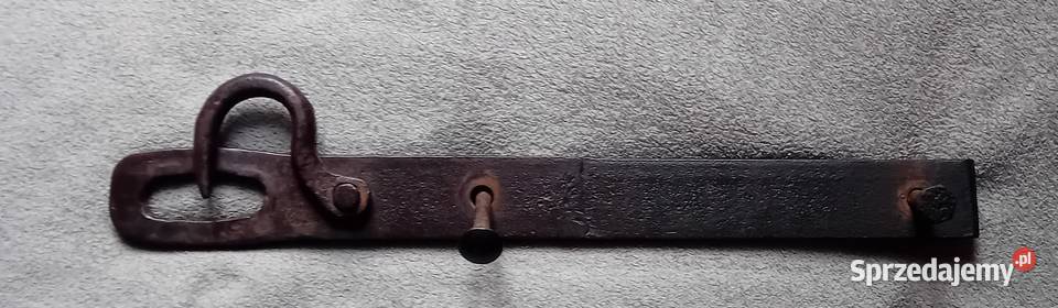 Stary kuty skobel drzwi lata 60e 70e Długość 405 wielkopolskie Koźminek