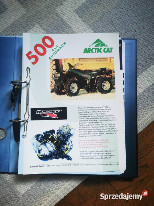 Arctic Cat 500 idealny Dębica