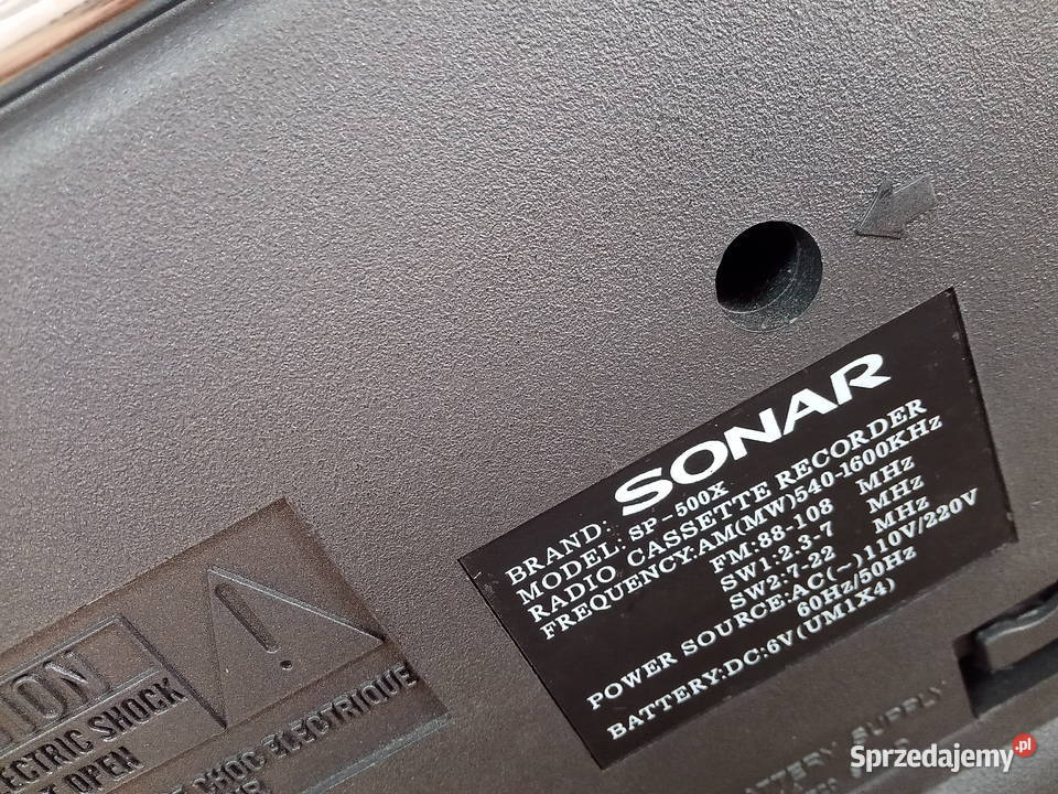 Radioodtwarzacz SONAR SP500X Poznań