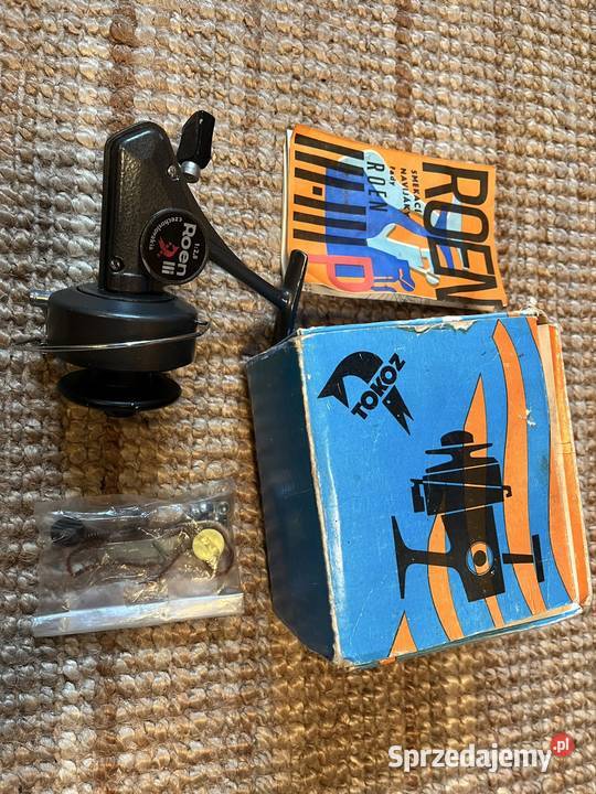 Kołowrotek Tokoz Roen III kolekcjonerski pomorskie Banino