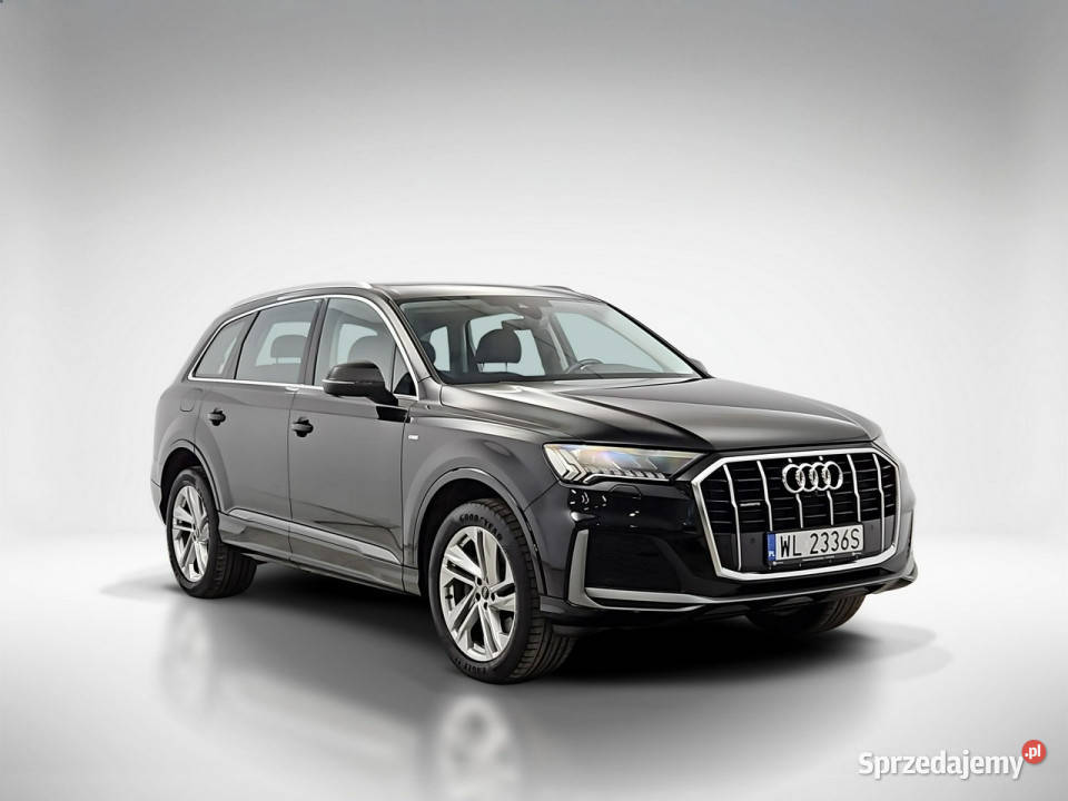 Audi Q7 50 TDI mHEV Quattro S Line Z Polskiego elektryczne lusterka Warszawa sprzedam