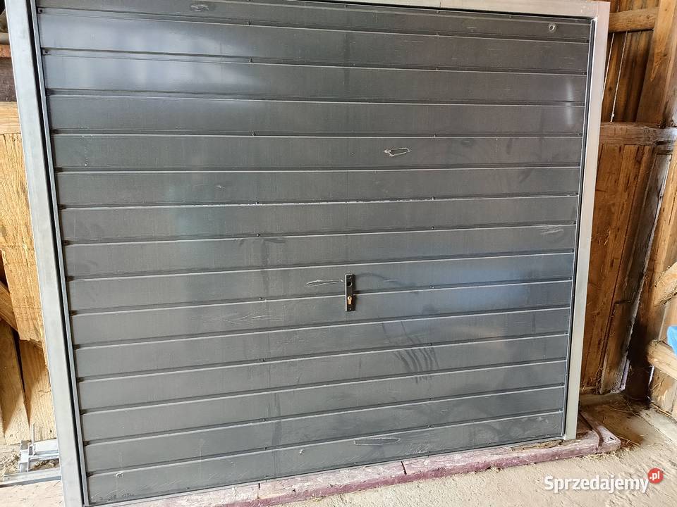 Brama garażowa antracyt nowa Kraków