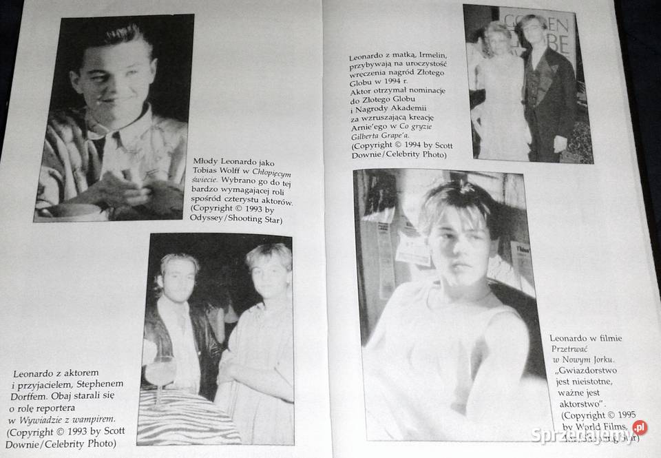 DiCaprio Współczesny Romeo Grace Catalano lubelskie Chełm sprzedam