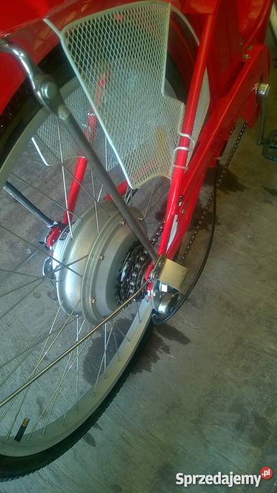 sprzedam rower elektryczny z małym przebiegiem Łomża