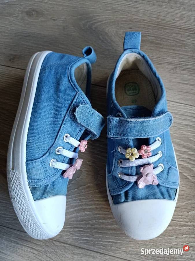 Trampki dziewczęce denim 29 Płock sprzedam