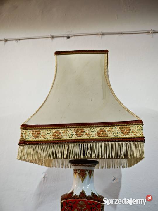 Piękna duża lampa stołowa świętokrzyskie Sandomierz