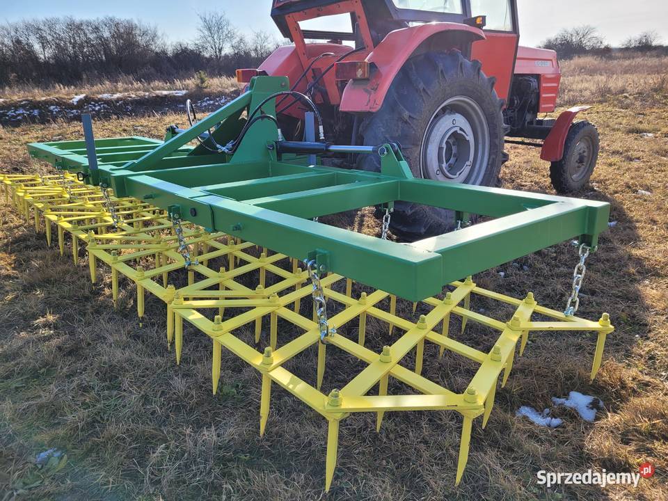 Brona polowa Hydraulicznie składana ząb 20 456 Ełk sprzedam