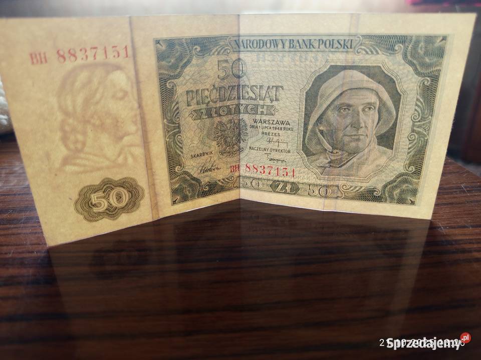 Banknot 50 złotych Seria BH sprzedam