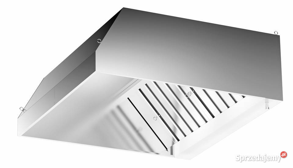 Okap przyścienny wywiewny trapezowy 1200x800x350 Warszawa