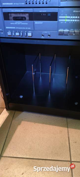 Zestaw Nordmende z szafką vintage Sochocin