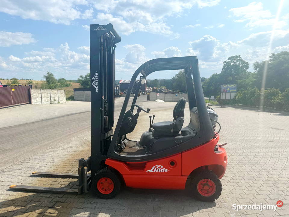 wózek widłowy LINDE H16T03 1600 Triplex 590m Linde