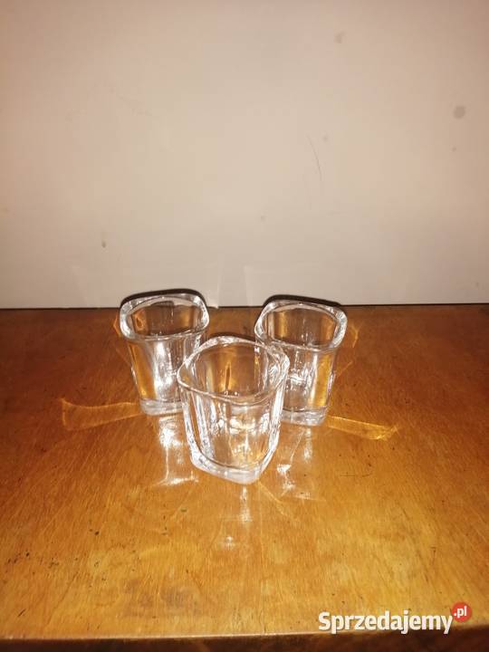 grube kwadratowe kieliszki do shotów wódki 3