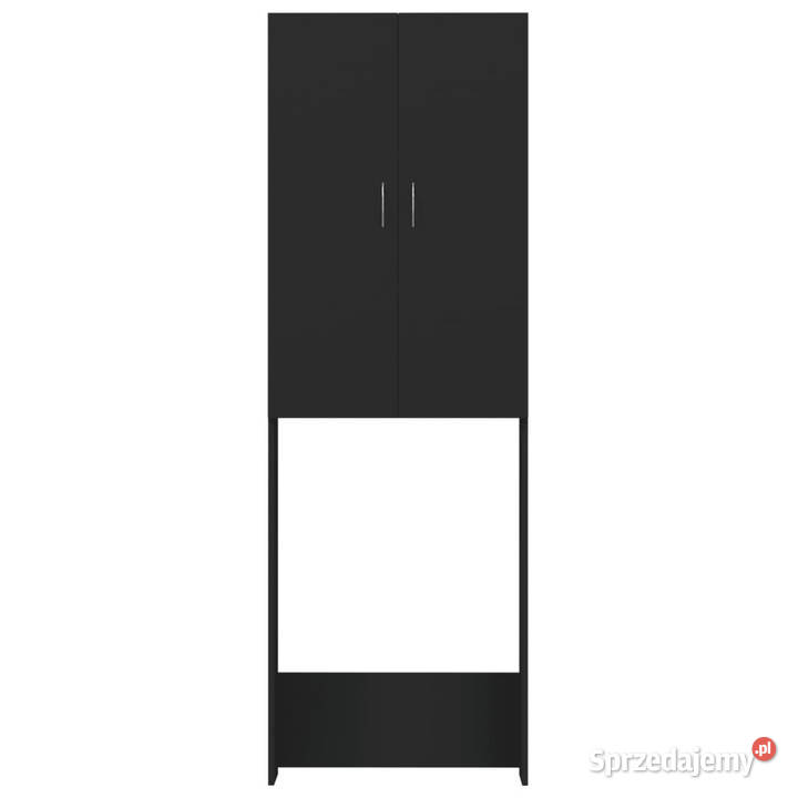 Szafka na pralkę czarna 64 x 255 x 190 WM808414 Warszawa