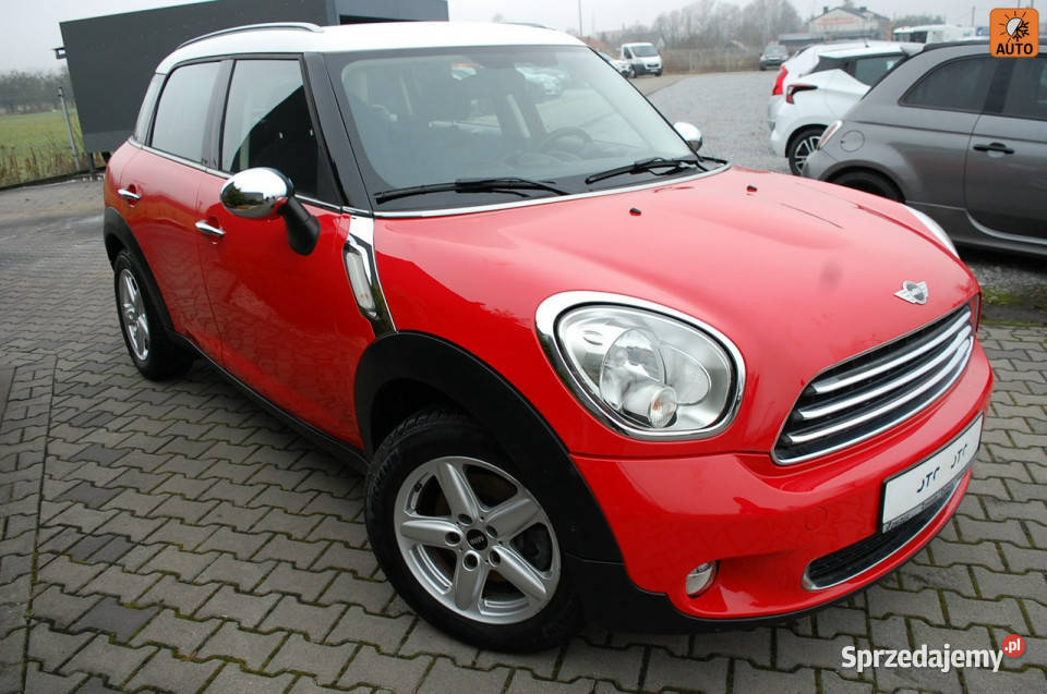 Mini Countryman czerwony Samochody osobowe podkarpackie Dębica