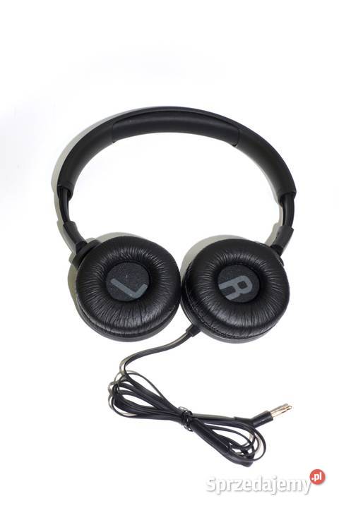 Słuchawki JBL TUNE 500 PIK CZARNE