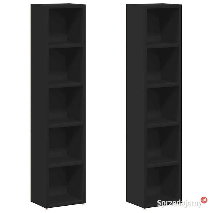 vidaXL Szafki na płyty CD 2 czarneSKU802697 mazowieckie Warszawa