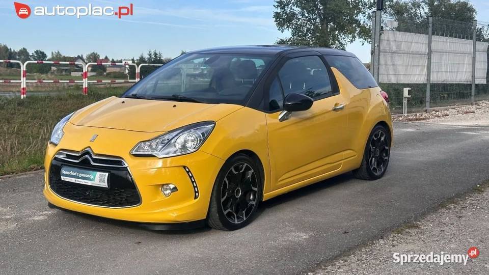 Citroen DS3 Raty 16 benz 120 Ladny egzemplarz Rok produkcji 2011