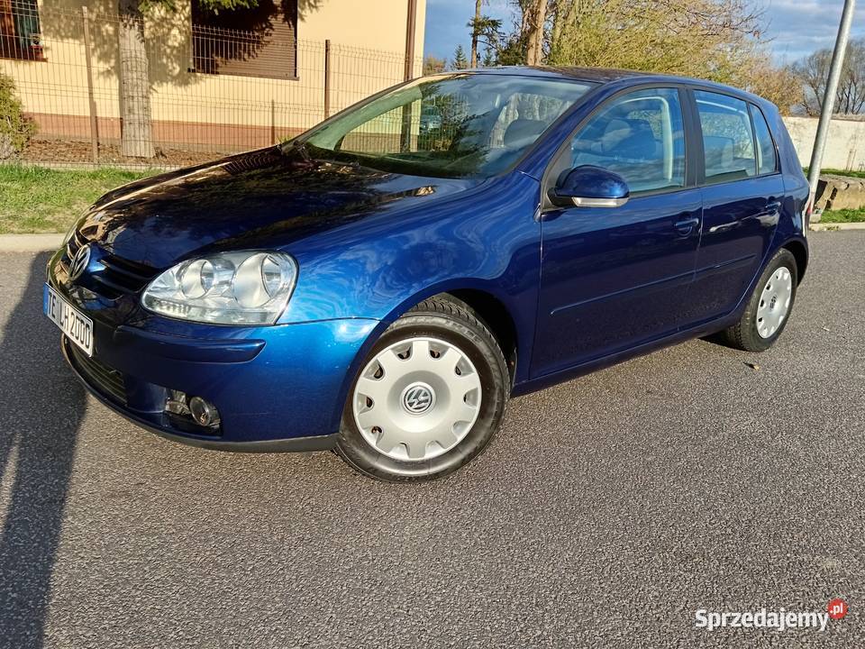 VW GOLF z Niemiec 19tdi 105 oszczędny Volkswagen czujnik parkowania Tarnów