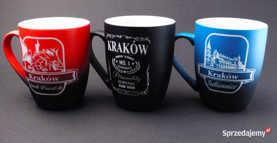 Kubki grawerowane 27 kolorów Brzozów