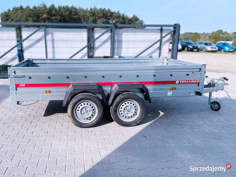 Przyczepka samochodowa TEMARED PRO 30152 2 mazowieckie Żyrardów