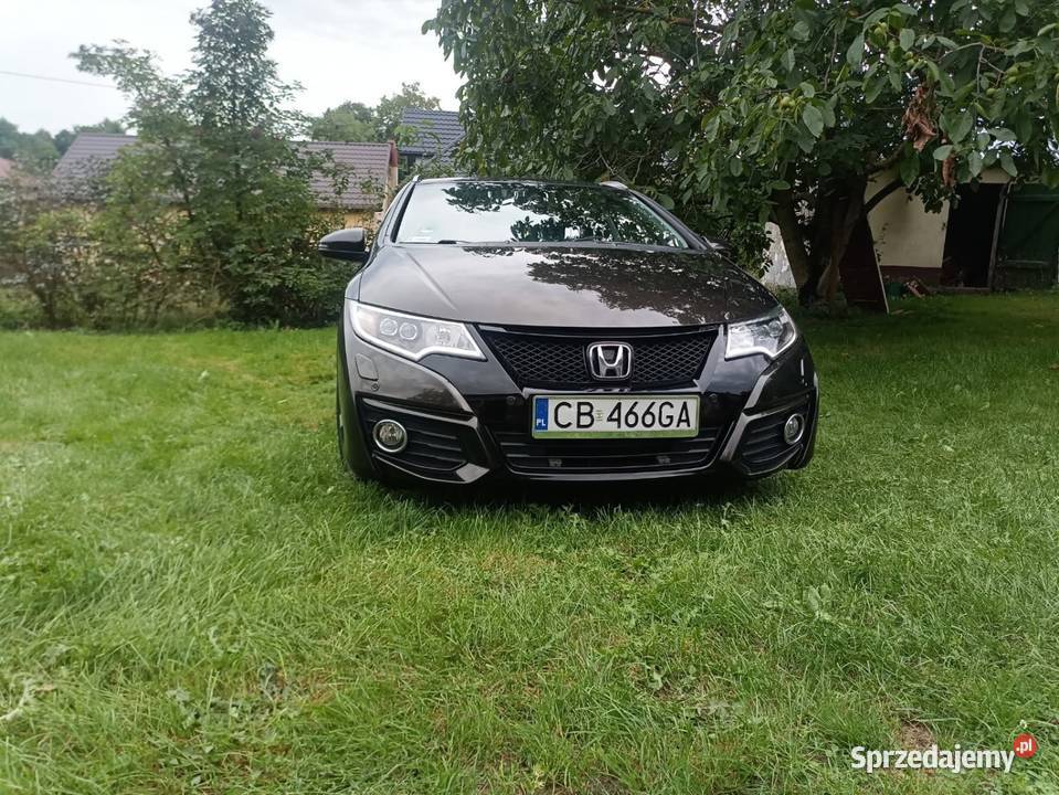 Honda Civic tourer executive salon polska lpg skórzana tapicerka Rawa Mazowiecka sprzedam