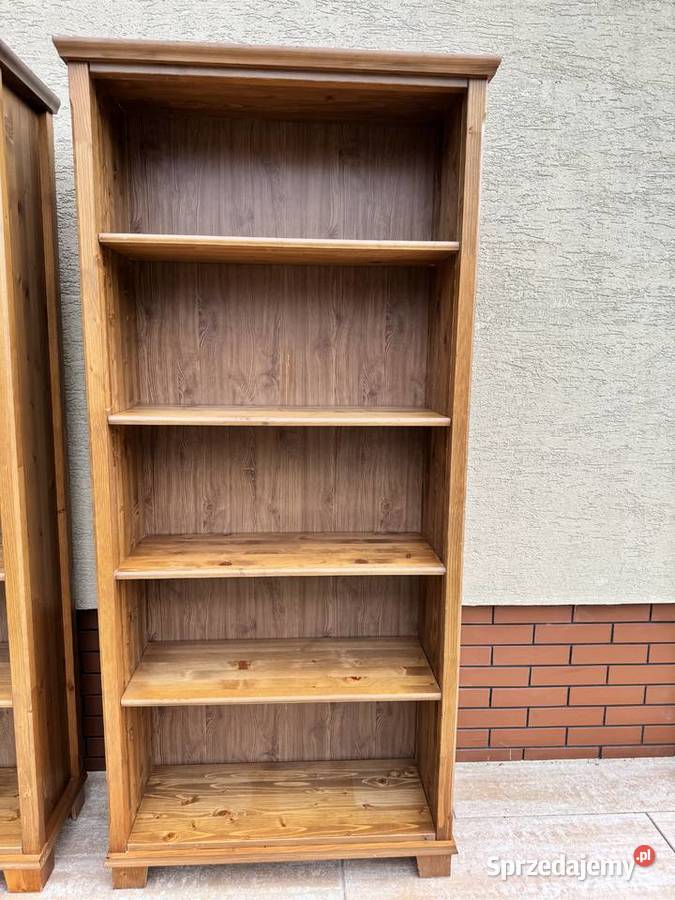 Regał na książki biblioteczka szafa sosnowa sprzedam