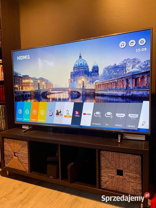 Telewizor LG Smart TV 4K o przekątnej 65 WebOS Telewizory Wałbrzych