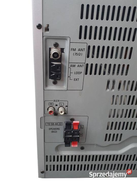 Stara wieża Panasonic SAAK22 Unikatowy zestaw Cieszyn