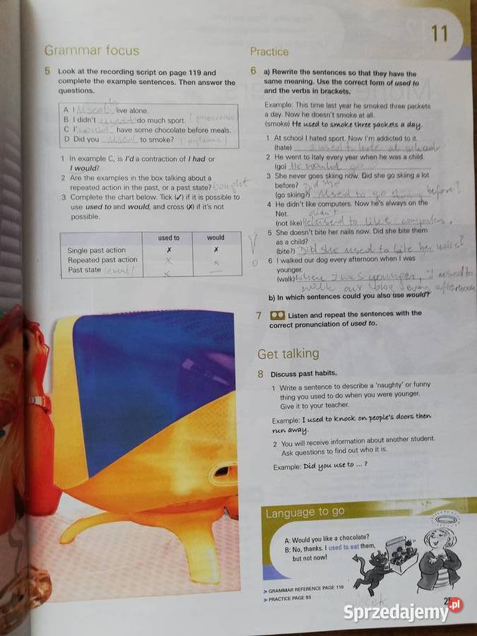 Language to go Intermediate SB Araminta Crace ISBN 0582403987 Książki do nauki języka obcego