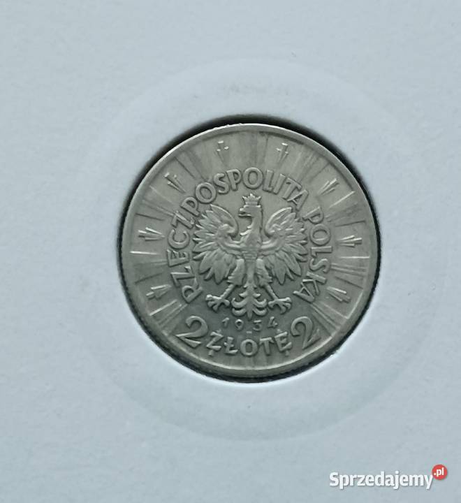 2 złote J Piłsudski 1934 r 2 Konin