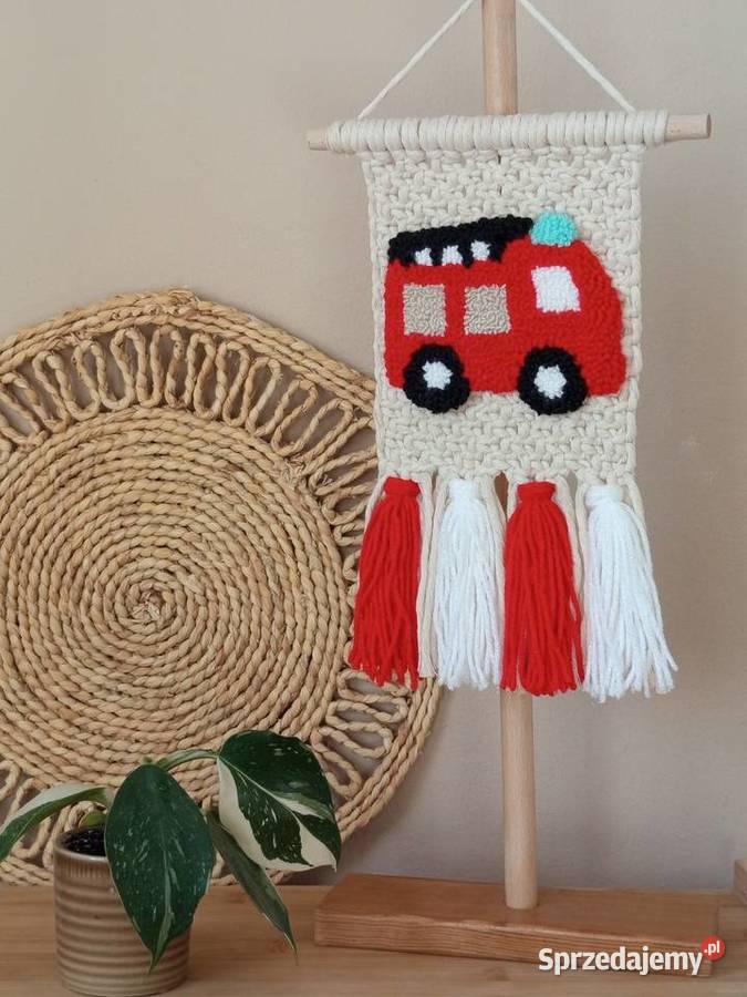 Makatka makrama straż pożarna Józefów