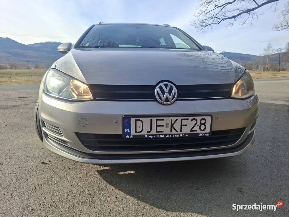 VW Golf VII 7 16 TDI Salon Polska PRYWATNY 1600cm3 Kostrzyca