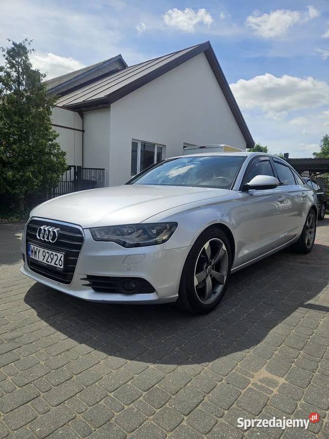 Audi a6c7 2012 sedan Wólka Somiankowska