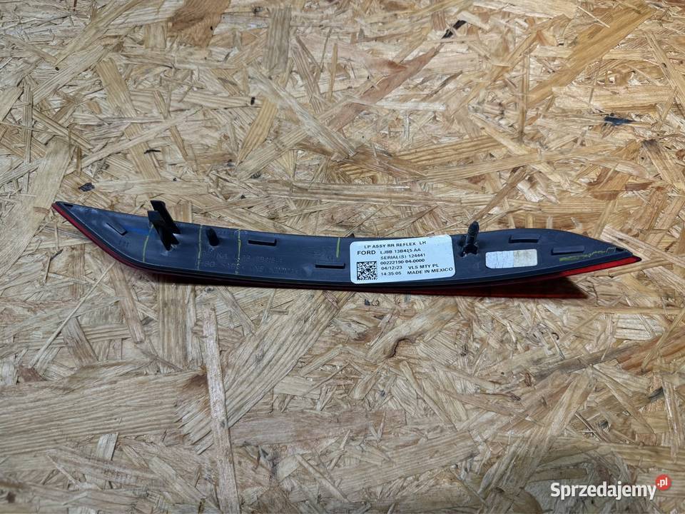 Odblask zderzaka tył lewy lh mustang Mache Odblaski Sieraków sprzedam