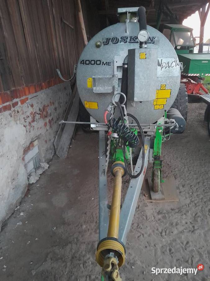 Beczkowóz Joskin Modulo 4000l nieuszkodzony Sieroszewice