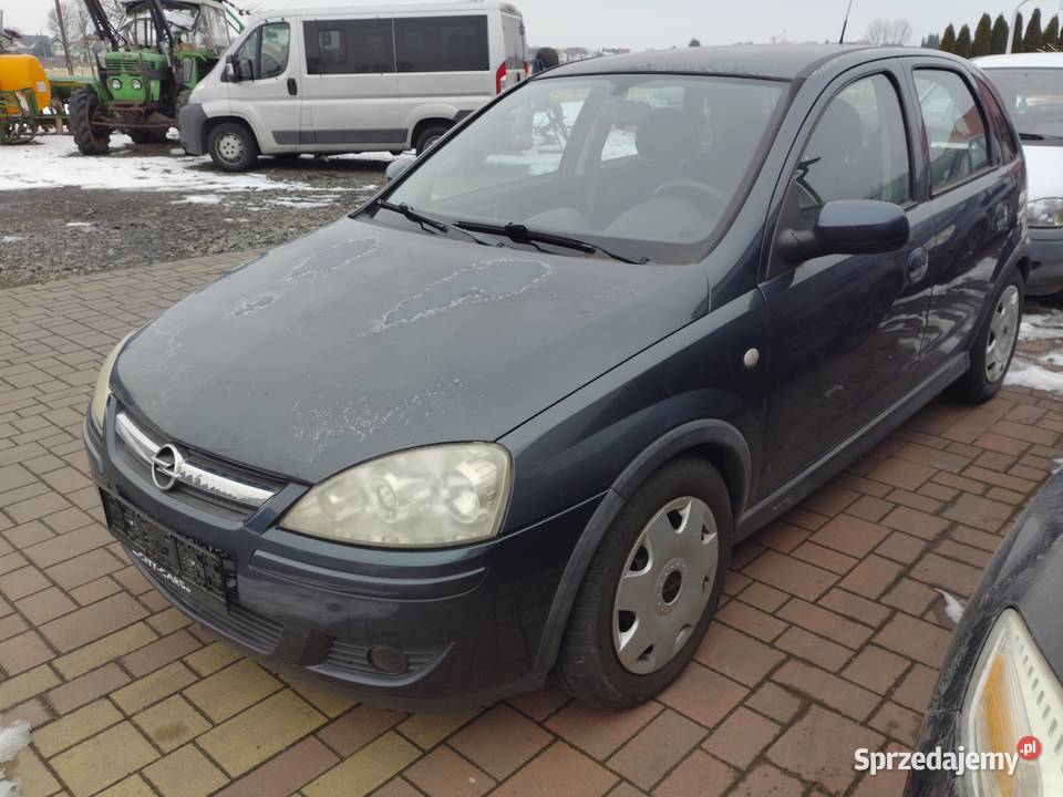 Opel Corsa C Lift 12i 80 141000 5 drzwi nieuszkodzony Witkowo