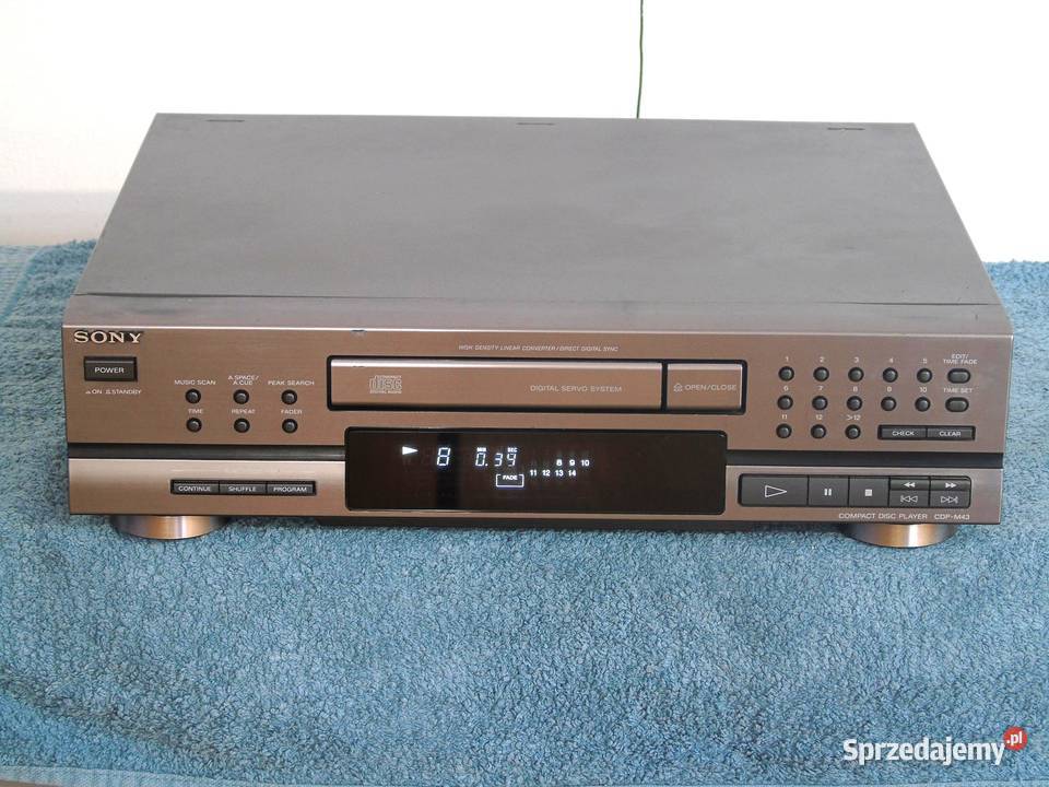 CD Sony CDPM43 sprawny i ładny DOSTAWA Odtwarzacze CD i MD