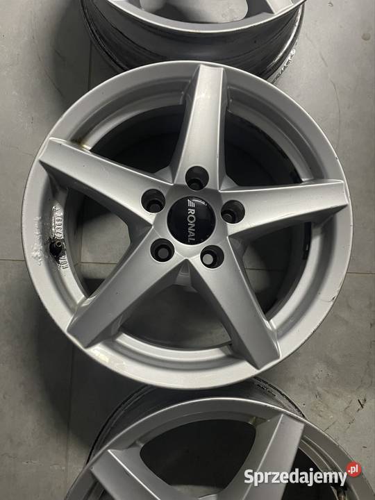Felgi ronal 5x112 7JX16 aluminiowe Wałbrzych sprzedam