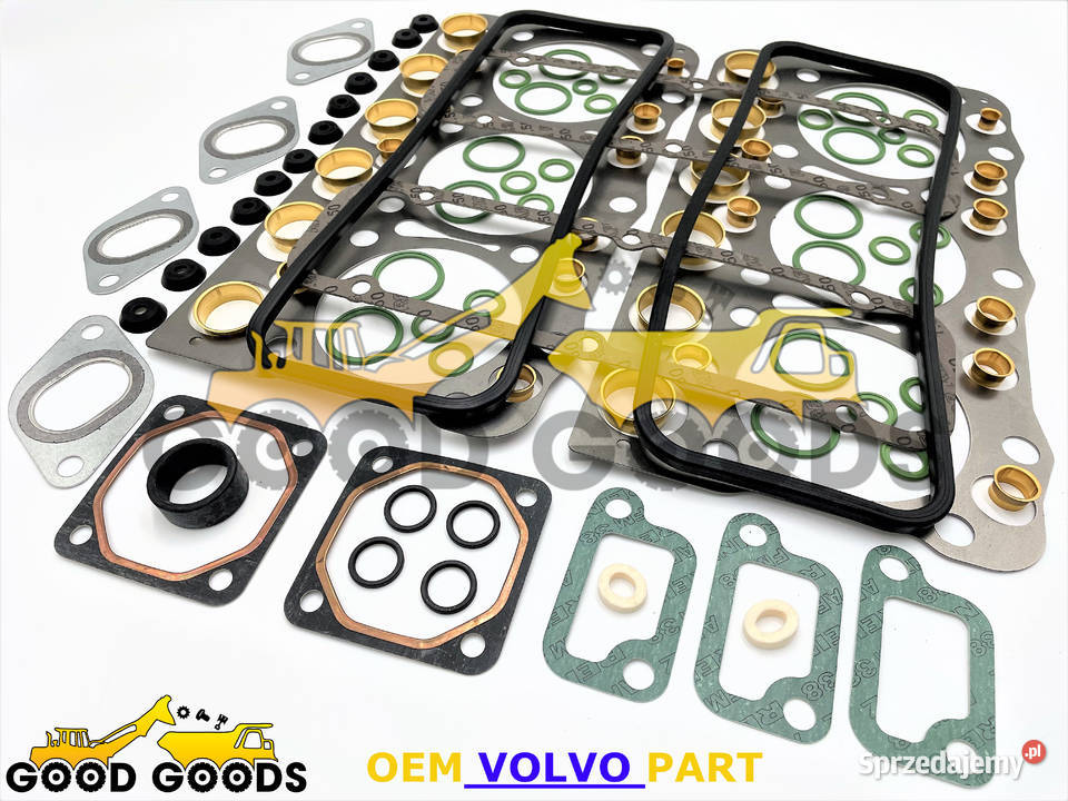 VOLVO ZESTAW USZCZELEK GÓRY SILNIKA TD60