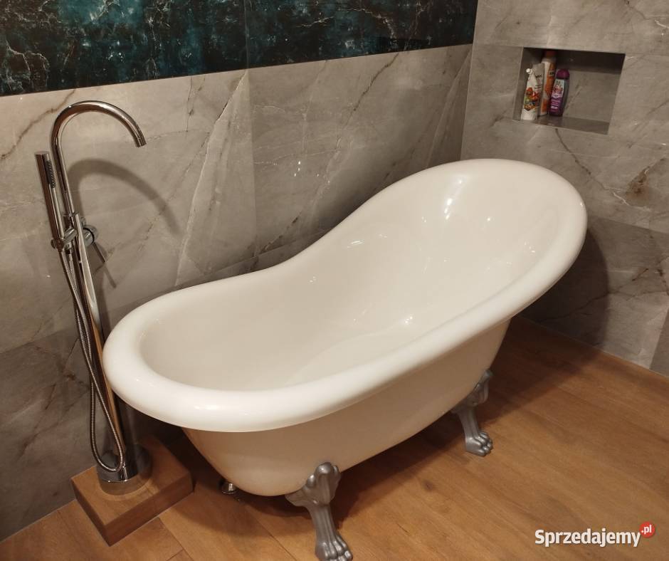 Wanna wolnostojąca Retro 180 lwie łapy plug play Poznań