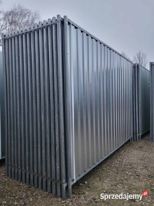 Ogrodzenia pełne budowlane panele